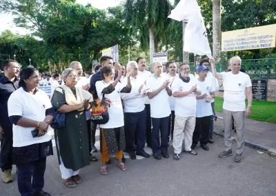 Governor of Kerala, Shri. Rajendra Vishwanath Arlekar Flags Off Alzheimer’s Day Memory Walk