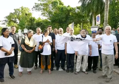 The Official Flag-Off Ceremony of the Memory Walk