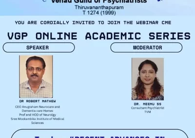 Webinar Announcement from the VGP