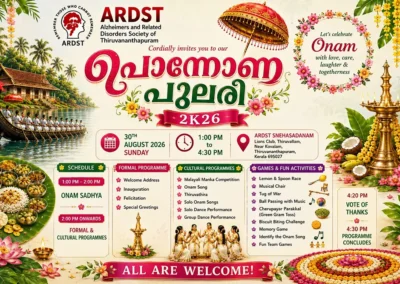 Welcome Onam 2026 – Celebration Schedule